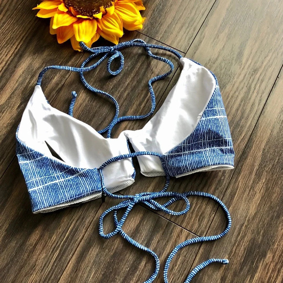 🦋B2G1🦋TAVIK CASSIS Off The Grid Pacific Blue Top NWT - Picture 7 of 12